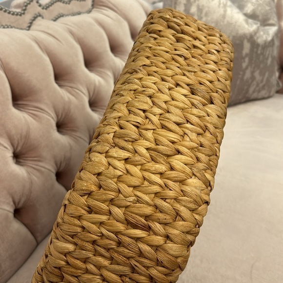 LARGE HANDMADE BRACH BAG WITH FEATHERS - Picture 9 of 17